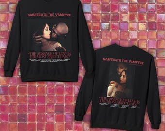 Felpa Nosferatu il Vampiro / Felpa Gildan double face / Gotica / Film horror classico / Maglietta da vampiro / Merchandising cinematografico / Merchandising del film