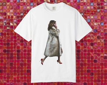 Comfort Colors Carrie Bradshaw graphic T-shirt, Sex and the City grafisch T-shirt, SATC Y2K graphic top