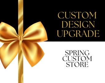 Costo de producto adicional / Actualización de costo de diseño personalizado