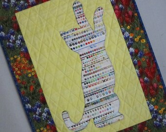 BIG STRETCH Cat Selvage Quilt from Quilts by Elena Wall Hanging Selvages