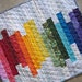 GRAYSCALE Modern Quilt From Quilts by Elena Bright Bold Color Contrast ...