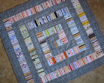 MODERN GRAY Selvage PDF Quilt Pattern from Quilts by Elena Selvages