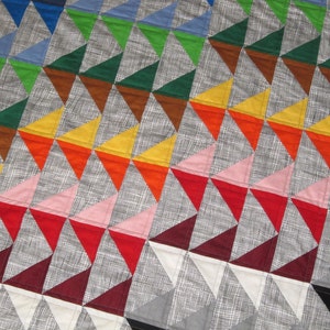 I'M FLYING Modern Quilt Pattern From Quilts by Elena - Etsy