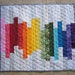 GRAYSCALE Modern Quilt From Quilts by Elena Bright Bold Color Contrast ...