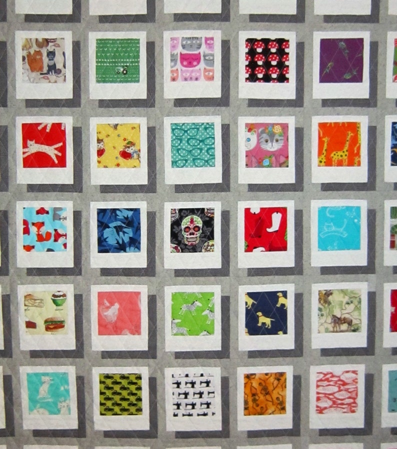 Picture Perfect Instant Photo Quilt Pattern From Quilts by Etsy