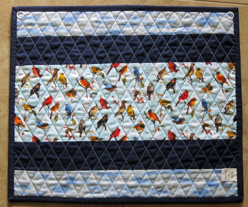 Mini Audubon II Quilt From Quilts by Elena Selvage Feathers Etsy