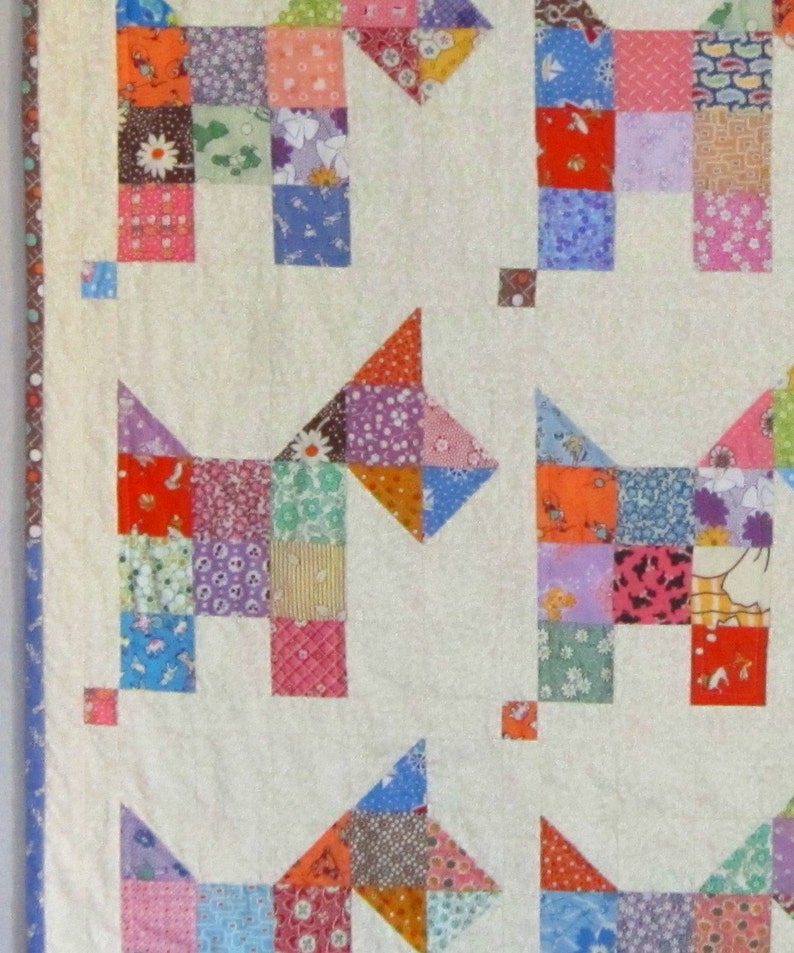 SCOTTIES PDF Quilt Pattern from Quilts by Elena image 3