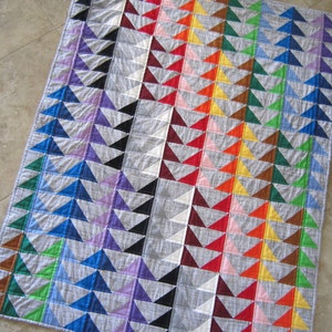 I'M FLYING Modern Quilt Pattern From Quilts by Elena - Etsy