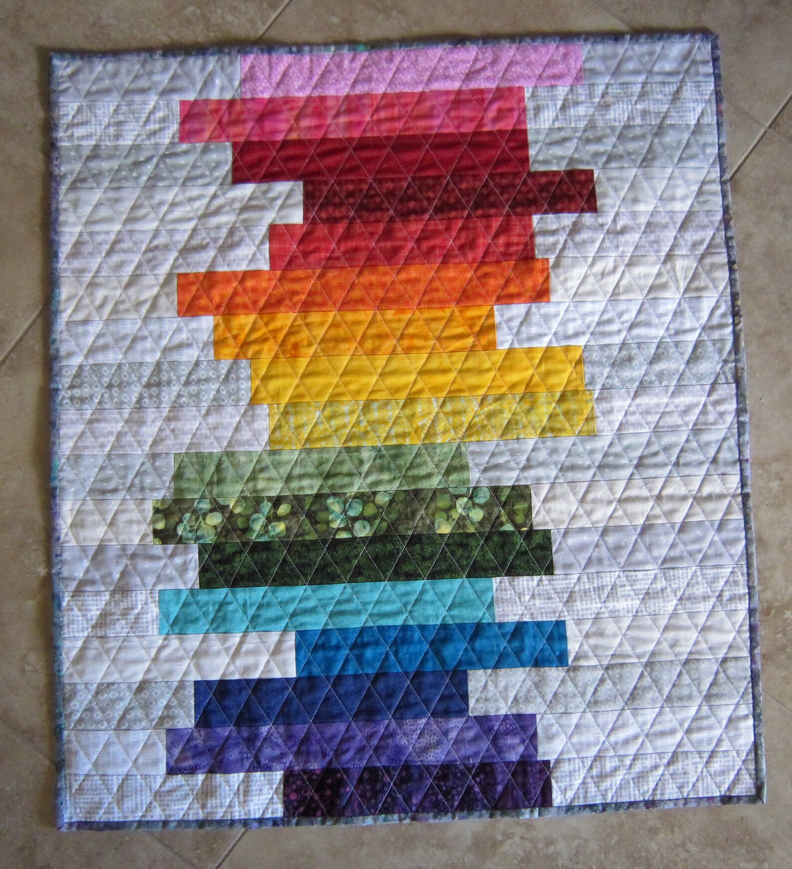 GRAYSCALE Modern Quilt From Quilts by Elena Bright Bold Color Contrast ...