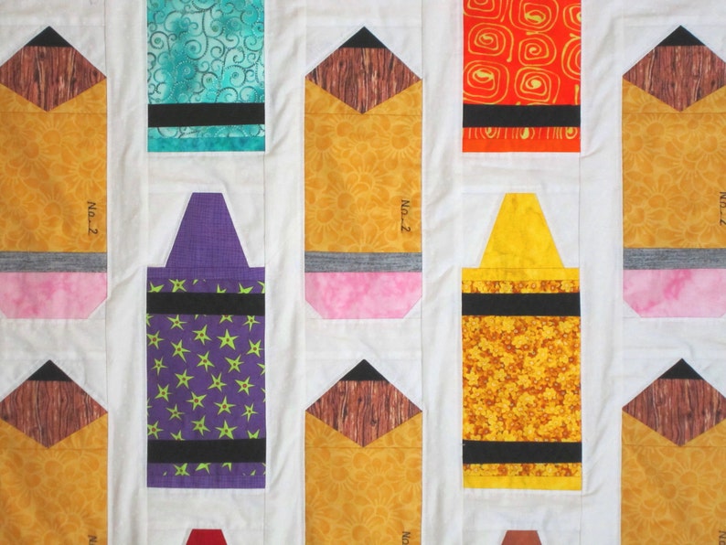 INSIDE THE LINES Modern Quilt Pattern From Quilts by Elena Back to ...