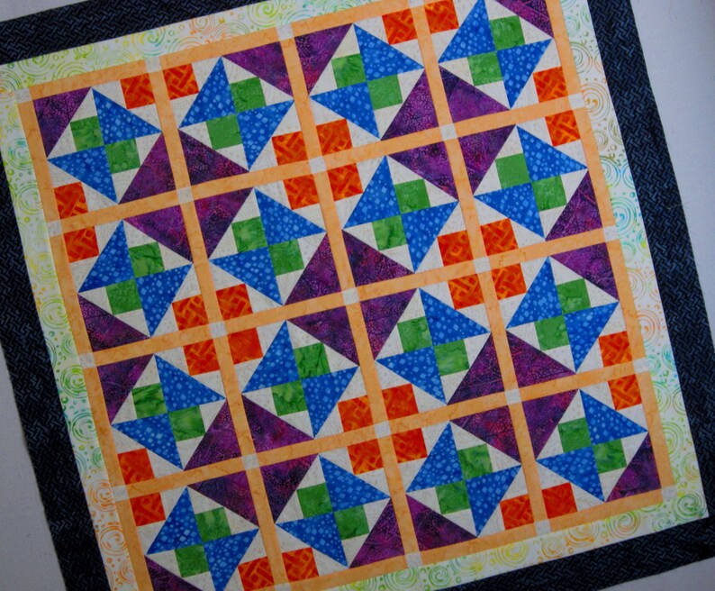 DAYBREAK Quilt Pattern from Quilts by Elena Instructions for 2 | Etsy