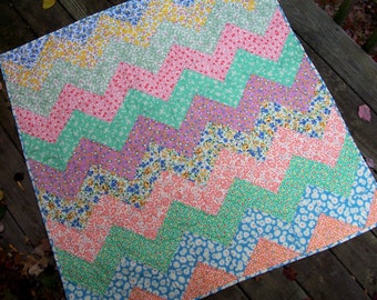 Grandma's ZIG ZAG Quilt Pattern Original Pattern from Quilts by Elena