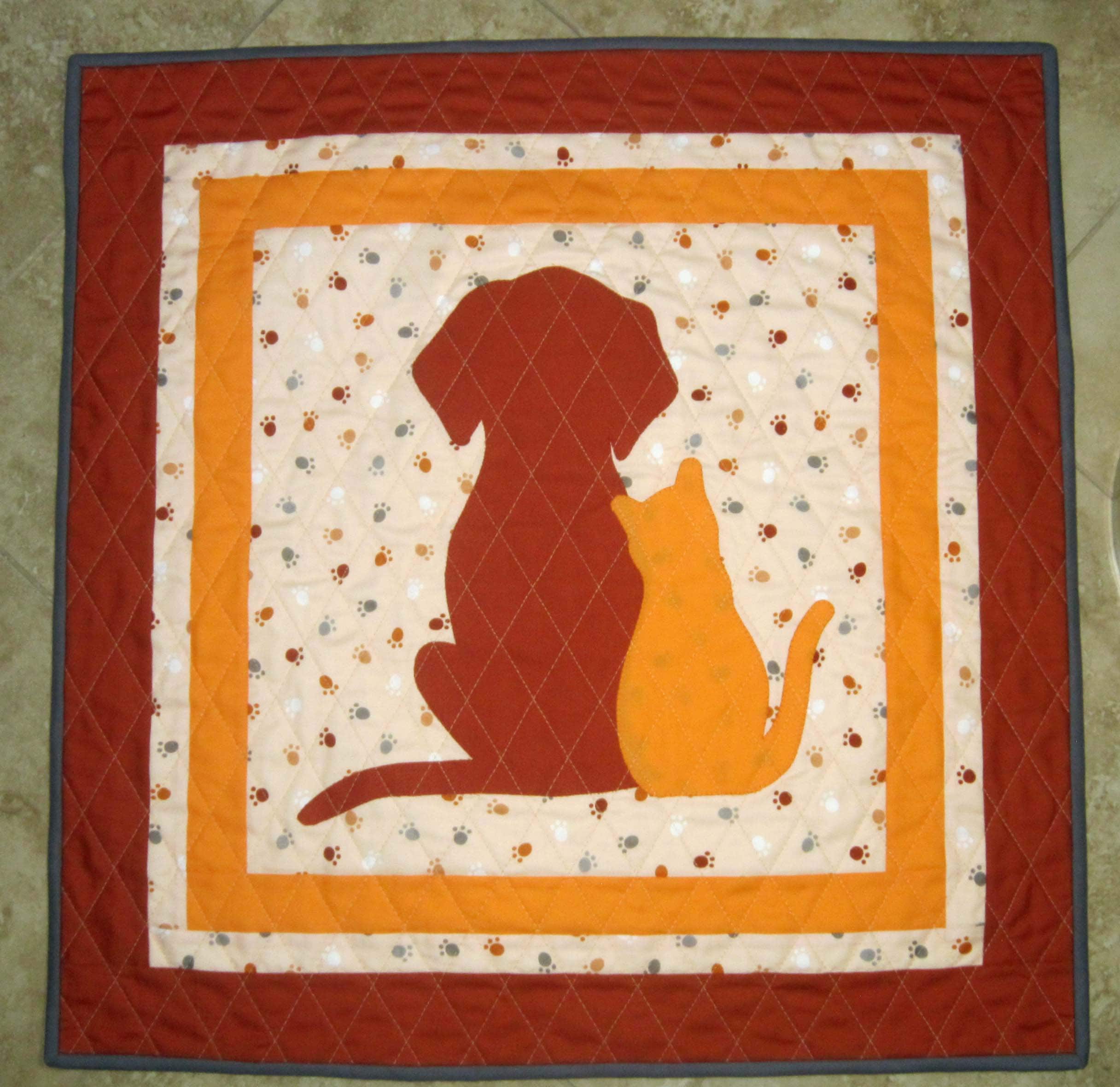 Dog Applique Quilt Patterns