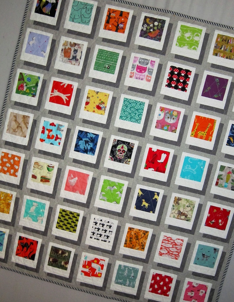 PICTURE PERFECT Instant Photo PDF Quilt Pattern from Quilts by Elena image 3