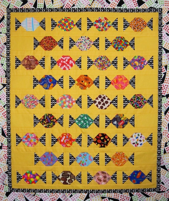 Pdf Sweet Candy Quilt Pattern From Quilts By Elena Full Color Photos And Clear Instructions - 