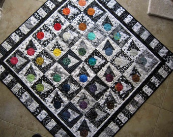 KEEPING AUSTIN WEIRD Modern Quilt from Quilts by Elena Ready to Ship