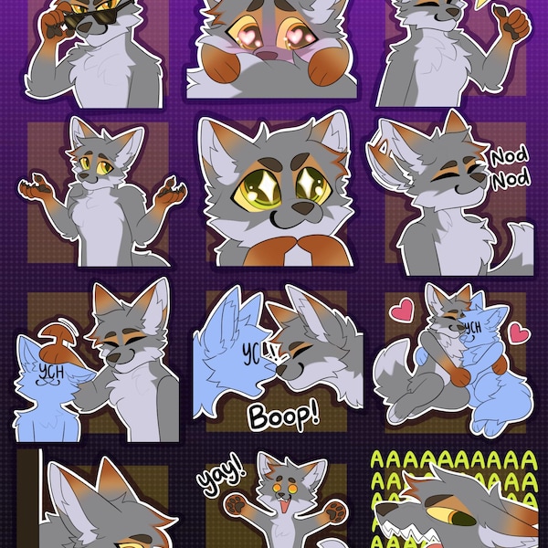 Vrchat Sticker Vrchat Stickers - Etsy