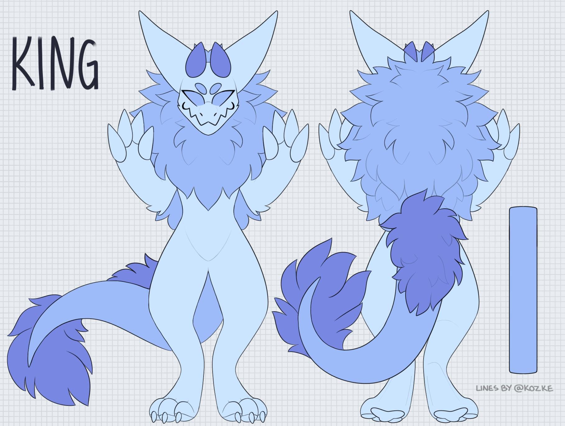 Furry Wickerbeast Reference Sheet Base - Etsy