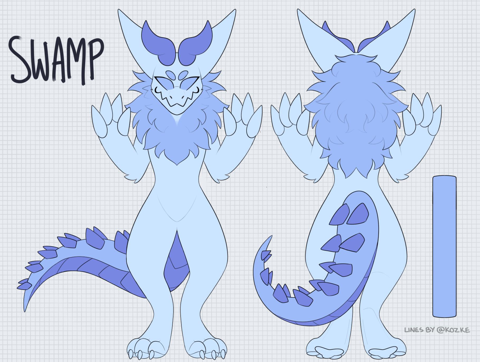 Furry Wickerbeast Reference Sheet Base - Etsy