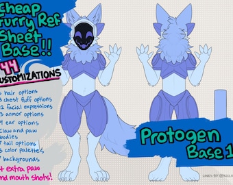 Protogen Fursuit Base Kit for Furries - Etsy