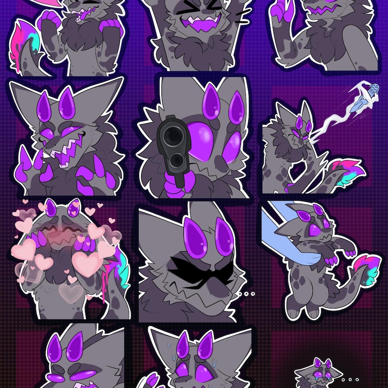 Vrchat Sticker Vrchat Stickers - Etsy