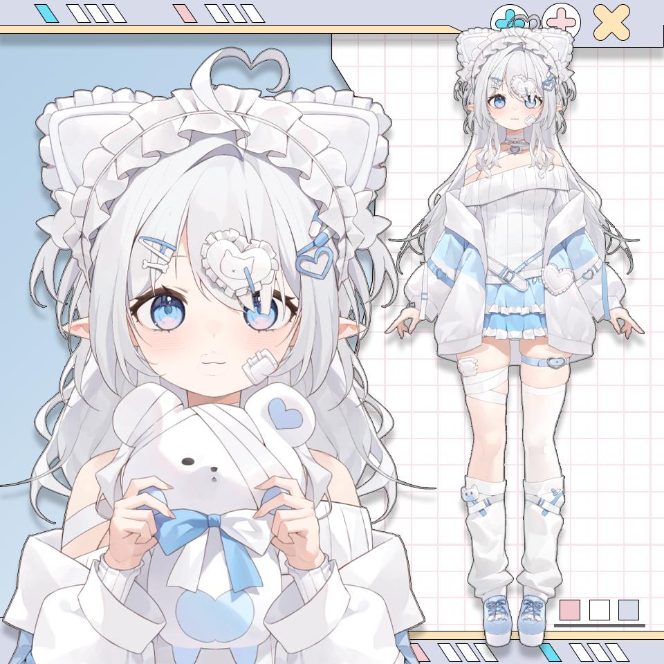 Vtuber Model | Premade Vtuber Model | Live2D Model | Fully Rigged | Ready to use