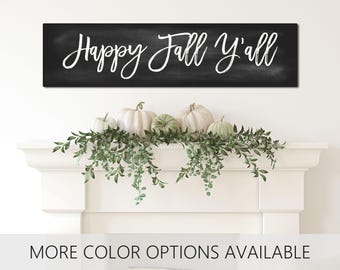 Happy Fall Yall Sign, Fall Decor, Fall Porch Sign, Fall Porch Decor, Porch Signs, Welcome Porch Sign, Front Porch Sign, Outdoor Metal Sign