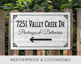 Address Sign, Custom Metal Sign, Custom Street Sign, Personalized Sign, Yard Sign, Street Sign Outdoor Signs, House Address Sign, Porch Sign