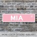 Mia Name in Multiple Fonts and Sizes - Etsy