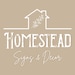Homestead Signs and Decor