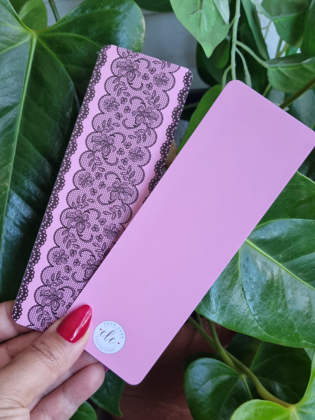 Lace Print Handmade Bookmarks Favorite Book Themed Bookmarks Bookish ...