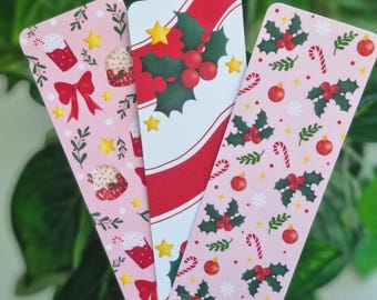 Winter vibe Handmade Bookmarks bookish must have Christmas vibe WinterReads CozyBookmarks Snowy Bookmarks Winter Aesthetic StockingStuffer