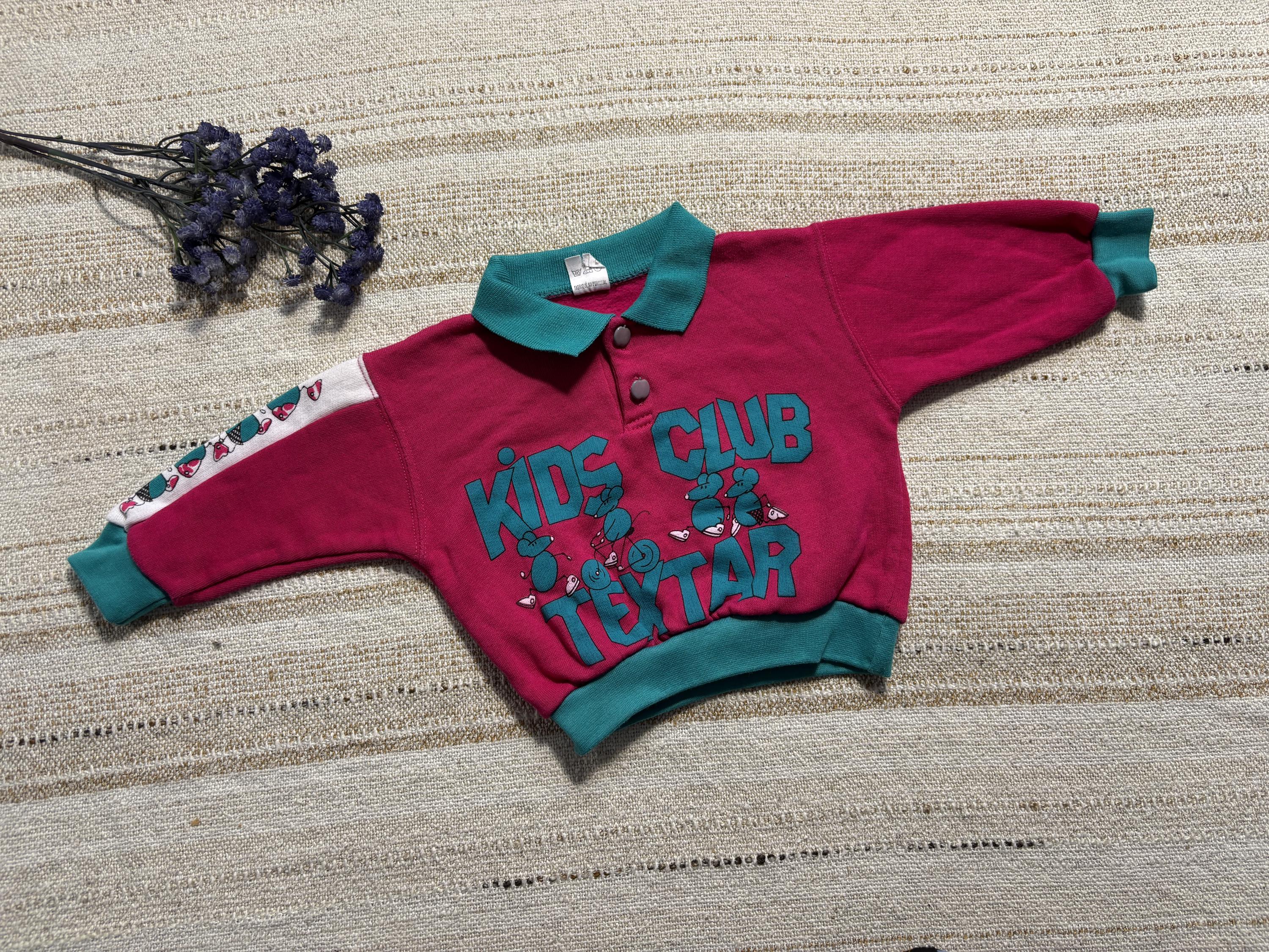T-shirt lilas print fraise à message fille