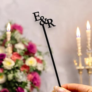 Custom Wedding Drink Stirrers, Signature Drink, Personalized Cocktail Bar Stir Sticks, Cocktail Bar Accessories Wedding Tags Party Sticks