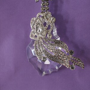 Ornate Rhinestone Crystal Prism Sun Catcher Christmas Tree Ornament image 5