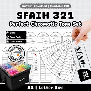 SFAIH 321 Chromatic Tone Set | Blank | Name + Code | Fine & Chisel PDF