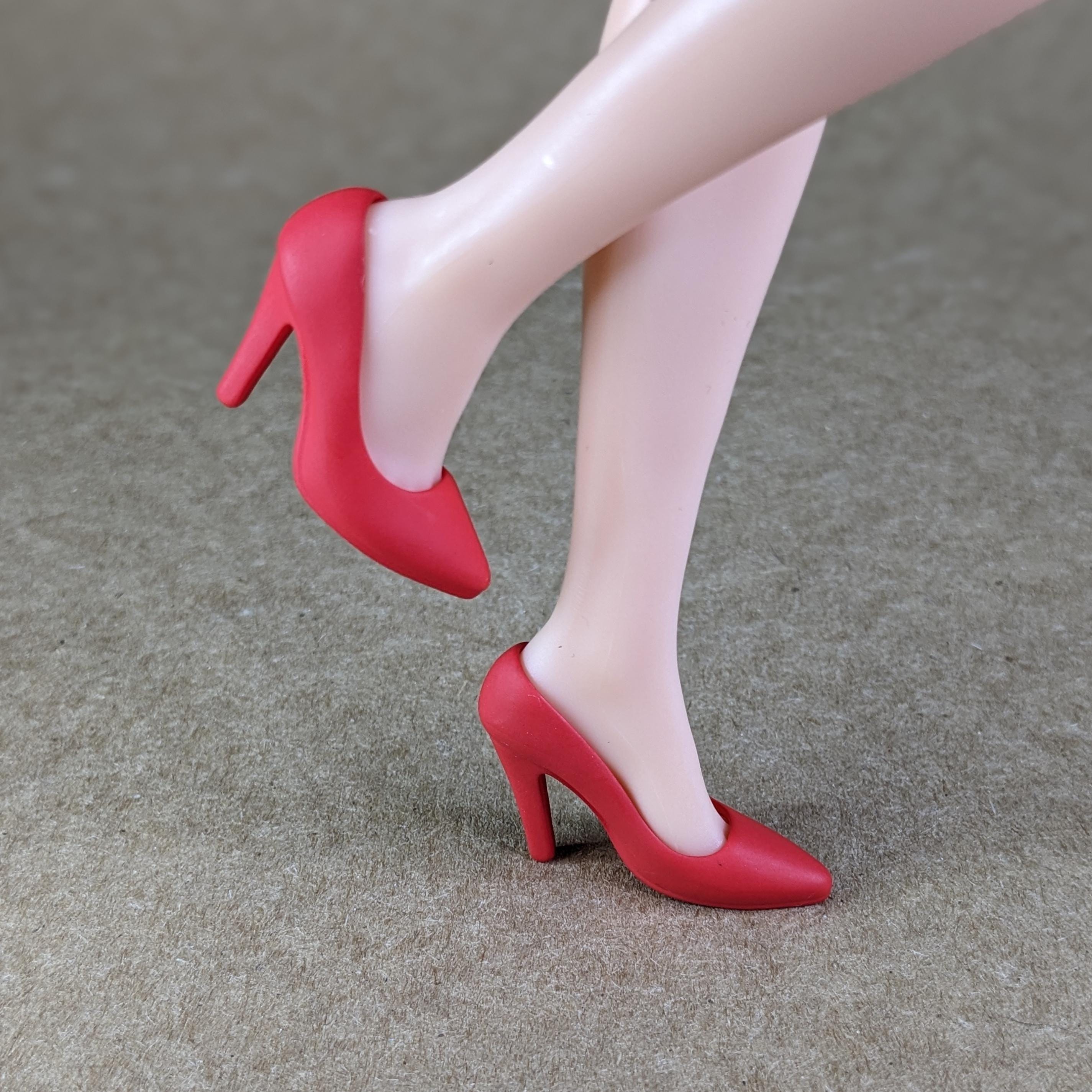 Scarpe a bambola con tacco best sale