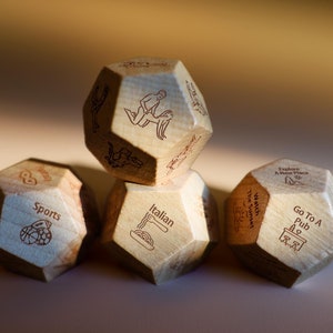 Ideas para citas: dados para una cita nocturna, ideas para una cita nocturna, regalos de aniversario para el esposo, regalo para el día de San Valentín