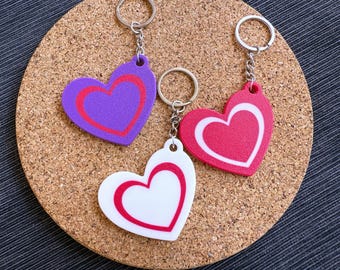 Llavero NFC con forma de corazón: regalo de San Valentín, tarjeta de presentación digital para pequeñas empresas y creadores