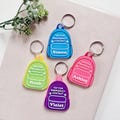 Custom NFC Emergency Contact Keychain, Personalized Kids Medical ID Tag, Backpack Safety Name Tag product logo