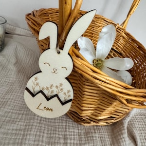 personalized Easter basket, gift, Easter, spring decoration, Easter decoration, personalized Easter pendants, Easter basket, name pendant,