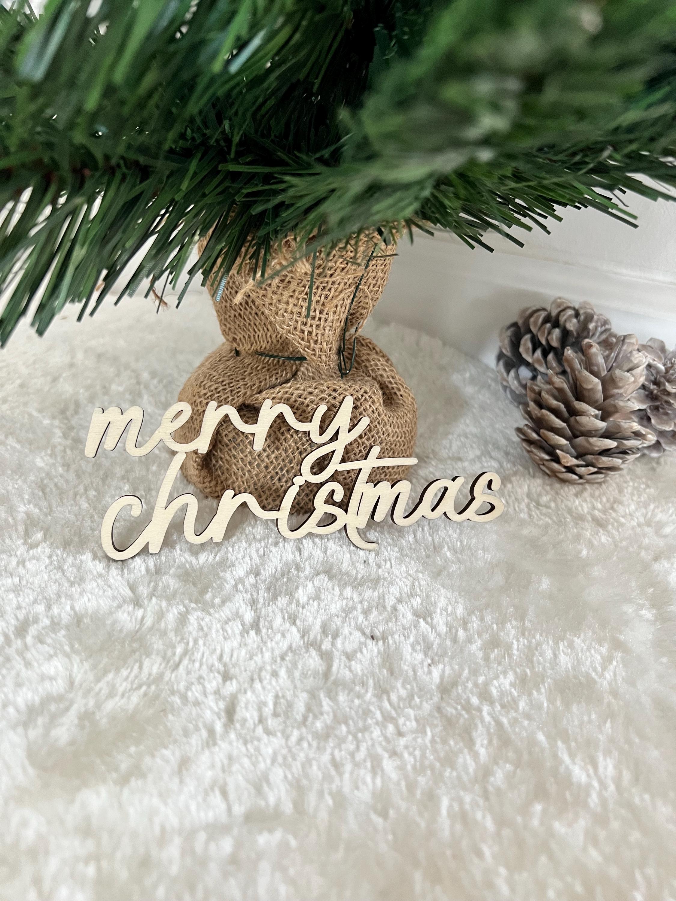 Frohe Weihnachten Schriftzug, Frohe Weihnachten, Türschild, Schriftzug für Weihnachten Holzdeko