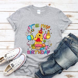 Winnie The Pooh Birthday Shirt, It’s My Birthday Shirt, Disney Birthday T-shirt, Pooh Bear Tee, Disney The Pooh Birthday Gift