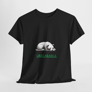 Funny Bear Unisex Tee, Cute Animal Graphic Shirt, Men Women Top, Humor Bear Tshirt, Novelty Tee for Him Her, Gift for Bear Lovers