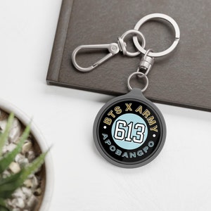 BTS J-hope HOTS Hope on the Stage Keyring Tag - B&W