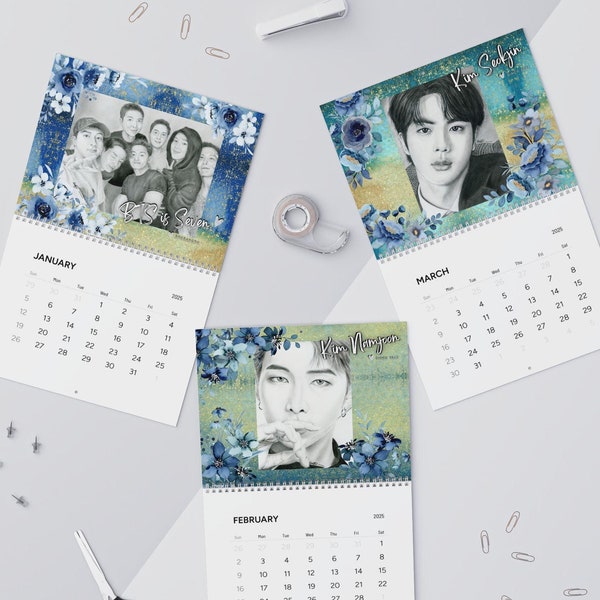 2025 Bts Calendar Etsy