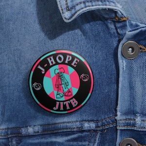 BTS J-hope HOTS Hope on the Stage Keyring Tag - B&W