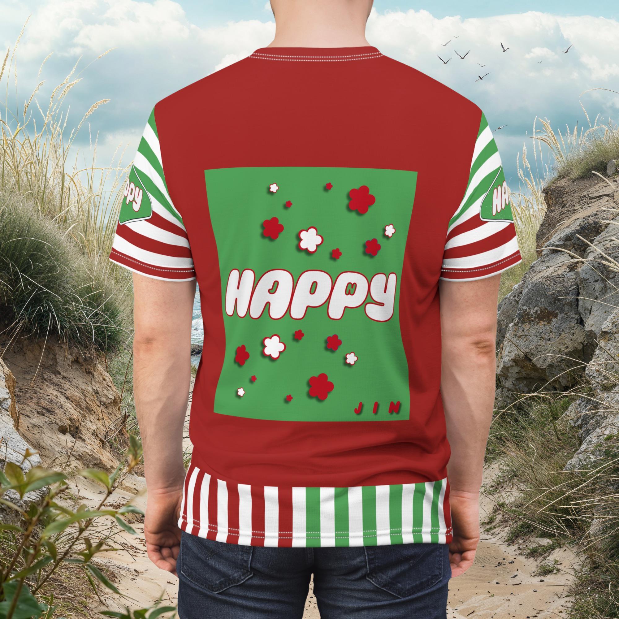 Jin HAPPY Unisex Tee Imagine Design - BTS Merch, K-pop Shirt