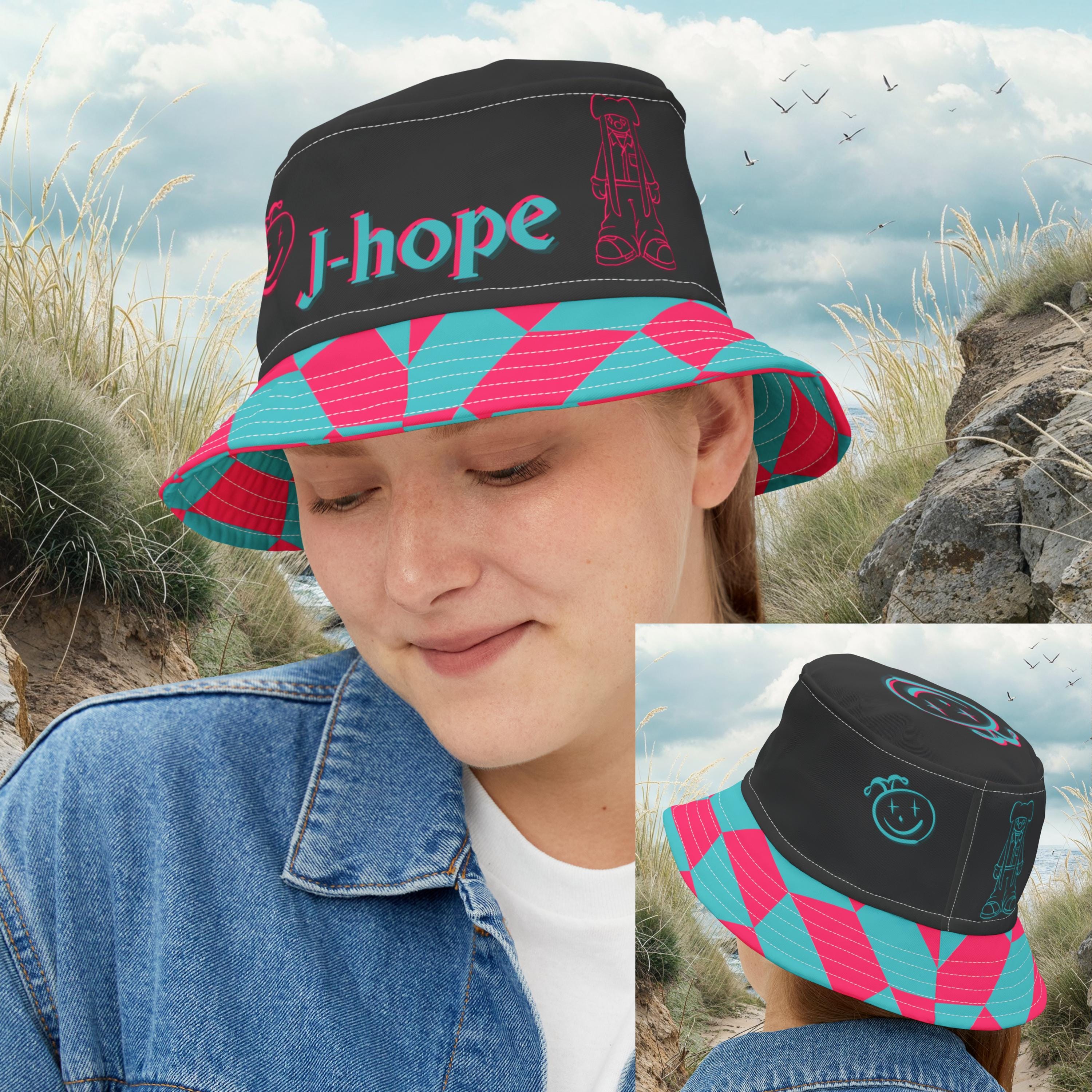 BTS J-HOPE展示会 バケットハット Bucket Hat BTS J-HOPE展示会 バケットハット Bucket Hat BTS J-HOPE HOPE