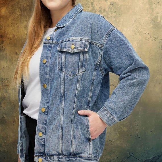 防弾少年団(BTS) - RUNSEOKJIN Denim Jacket デニムジャケット WWH Ｌ il_fullxfull.6829457934_8l0m.jpg